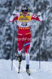 30.11.2019, Ruka, Finland (FIN): Emil Iversen (NOR) - FIS world cup cross-country, 15km men, Ruka (FIN). www.nordicfocus.com. © Vianney THIBAUT/NordicFocus. Every downloaded picture is fee-liable.