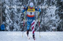 30.11.2019, Ruka, Finland (FIN): Kyle Bratrud (USA) - FIS world cup cross-country, 15km men, Ruka (FIN). www.nordicfocus.com. © Vianney THIBAUT/NordicFocus. Every downloaded picture is fee-liable.