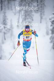 29.11.2019, Ruka, Finland (FIN): Kyle Bratrud (USA) - FIS world cup cross-country, individual sprint, Ruka (FIN). www.nordicfocus.com. © Modica/NordicFocus. Every downloaded picture is fee-liable.