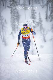 29.11.2019, Ruka, Finland (FIN): Federico Pellegrino (ITA) - FIS world cup cross-country, individual sprint, Ruka (FIN). www.nordicfocus.com. © Modica/NordicFocus. Every downloaded picture is fee-liable.