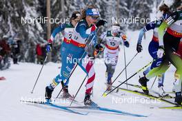 29.11.2019, Ruka, Finland (FIN): Jessica Diggins (USA) - FIS world cup cross-country, individual sprint, Ruka (FIN). www.nordicfocus.com. © Modica/NordicFocus. Every downloaded picture is fee-liable.