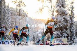 01.12.2019, Ruka, Finland (FIN): Maurice Manificat (FRA), Clement Parisse (FRA), (l-r)  - FIS world cup cross-country, pursuit men, Ruka (FIN). www.nordicfocus.com. © Modica/NordicFocus. Every downloaded picture is fee-liable.