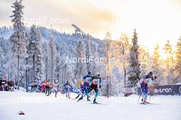 01.12.2019, Ruka, Finland (FIN): Maurice Manificat (FRA), Beda Klee (SUI), (l-r)  - FIS world cup cross-country, pursuit men, Ruka (FIN). www.nordicfocus.com. © Modica/NordicFocus. Every downloaded picture is fee-liable.