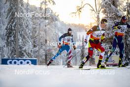 01.12.2019, Ruka, Finland (FIN): Kyle Bratrud (USA) - FIS world cup cross-country, pursuit men, Ruka (FIN). www.nordicfocus.com. © Modica/NordicFocus. Every downloaded picture is fee-liable.