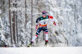 01.12.2019, Ruka, Finland (FIN): Didrik Toenseth (NOR) - FIS world cup cross-country, pursuit men, Ruka (FIN). www.nordicfocus.com. © Modica/NordicFocus. Every downloaded picture is fee-liable.