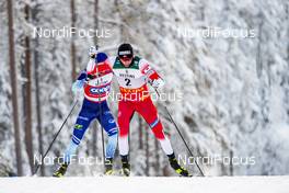 01.12.2019, Ruka, Finland (FIN): Emil Iversen (NOR) - FIS world cup cross-country, pursuit men, Ruka (FIN). www.nordicfocus.com. © Modica/NordicFocus. Every downloaded picture is fee-liable.