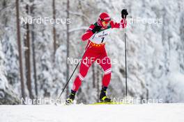 01.12.2019, Ruka, Finland (FIN): Andrey Larkov (RUS) - FIS world cup cross-country, pursuit men, Ruka (FIN). www.nordicfocus.com. © Modica/NordicFocus. Every downloaded picture is fee-liable.