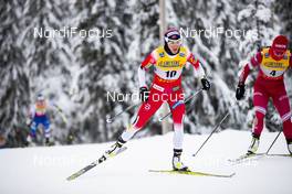 01.12.2019, Ruka, Finland (FIN): Heidi Weng (NOR) - FIS world cup cross-country, pursuit women, Ruka (FIN). www.nordicfocus.com. © Modica/NordicFocus. Every downloaded picture is fee-liable.