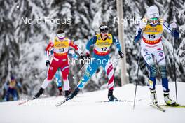 01.12.2019, Ruka, Finland (FIN): Jessica Diggins (USA) - FIS world cup cross-country, pursuit women, Ruka (FIN). www.nordicfocus.com. © Modica/NordicFocus. Every downloaded picture is fee-liable.