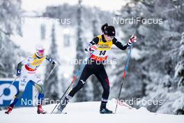 01.12.2019, Ruka, Finland (FIN): Masako Ishida (JPN) - FIS world cup cross-country, pursuit women, Ruka (FIN). www.nordicfocus.com. © Modica/NordicFocus. Every downloaded picture is fee-liable.