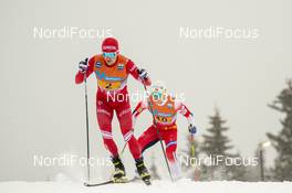 08.12.2019, Lillehammer, Norway (NOR): Denis Spitsov (RUS) - FIS world cup cross-country, 4x10km men, Lillehammer (NOR). www.nordicfocus.com. © Vianney THIBAUT/NordicFocus. Every downloaded picture is fee-liable.