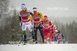 08.12.2019, Lillehammer, Norway (NOR): Bjoern Sandstroem (SWE) - FIS world cup cross-country, 4x10km men, Lillehammer (NOR). www.nordicfocus.com. © Vianney THIBAUT/NordicFocus. Every downloaded picture is fee-liable.