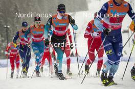 08.12.2019, Lillehammer, Norway (NOR): Valentin Chauvin (FRA) - FIS world cup cross-country, 4x10km men, Lillehammer (NOR). www.nordicfocus.com. © Vianney THIBAUT/NordicFocus. Every downloaded picture is fee-liable.