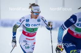 08.12.2019, Lillehammer, Norway (NOR): Elina Roennlund (SWE) - FIS world cup cross-country, 4x5km women, Lillehammer (NOR). www.nordicfocus.com. © Vianney THIBAUT/NordicFocus. Every downloaded picture is fee-liable.