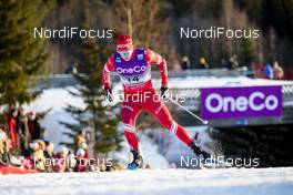 07.12.2019, Lillehammer, Norway (NOR): Ilia Poroshkin (RUS) - FIS world cup cross-country, skiathlon men, Lillehammer (NOR). www.nordicfocus.com. © Modica/NordicFocus. Every downloaded picture is fee-liable.