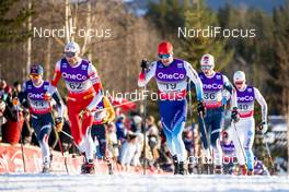07.12.2019, Lillehammer, Norway (NOR): Niklas Dyrhaug (NOR), Jonas Baumann (SUI), (l-r)  - FIS world cup cross-country, skiathlon men, Lillehammer (NOR). www.nordicfocus.com. © Modica/NordicFocus. Every downloaded picture is fee-liable.