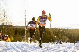 07.12.2019, Lillehammer, Norway (NOR): Keishin Yoshida (JPN), Florian Notz (GER), (l-r)  - FIS world cup cross-country, skiathlon men, Lillehammer (NOR). www.nordicfocus.com. © Modica/NordicFocus. Every downloaded picture is fee-liable.
