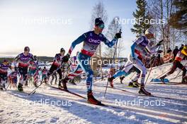 07.12.2019, Lillehammer, Norway (NOR): David Norris (USA) - FIS world cup cross-country, skiathlon men, Lillehammer (NOR). www.nordicfocus.com. © Modica/NordicFocus. Every downloaded picture is fee-liable.