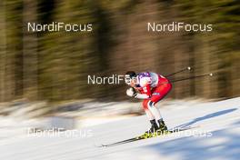 07.12.2019, Lillehammer, Norway (NOR): Emil Iversen (NOR) - FIS world cup cross-country, skiathlon men, Lillehammer (NOR). www.nordicfocus.com. © Modica/NordicFocus. Every downloaded picture is fee-liable.
