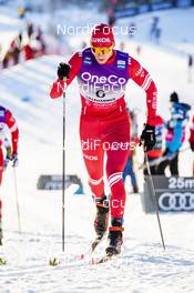 07.12.2019, Lillehammer, Norway (NOR): Alexander Bolshunov (RUS) - FIS world cup cross-country, skiathlon men, Lillehammer (NOR). www.nordicfocus.com. © Modica/NordicFocus. Every downloaded picture is fee-liable.
