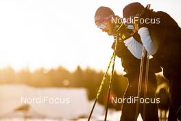 06.12.2019, Lillehammer, Norway (NOR): SUI Athletes testing ski   - FIS world cup cross-country, training, Lillehammer (NOR). www.nordicfocus.com. © Modica/NordicFocus. Every downloaded picture is fee-liable.
