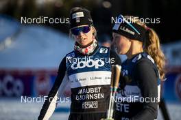 06.12.2019, Lillehammer, Norway (NOR): Sadie Maubet Bjornsen (USA), Jessica Diggins (USA), (l-r)  - FIS world cup cross-country, training, Lillehammer (NOR). www.nordicfocus.com. © Modica/NordicFocus. Every downloaded picture is fee-liable.