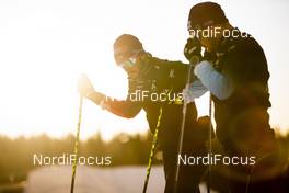 06.12.2019, Lillehammer, Norway (NOR): SUI Athletes testing ski   - FIS world cup cross-country, training, Lillehammer (NOR). www.nordicfocus.com. © Modica/NordicFocus. Every downloaded picture is fee-liable.