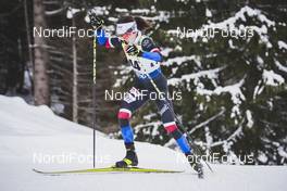 15.12.2019, Davos, Switzerland (SUI): Katerina Razymova (CZE) - FIS world cup cross-country, 10km women, Davos (SUI). www.nordicfocus.com. © Modica/NordicFocus. Every downloaded picture is fee-liable.