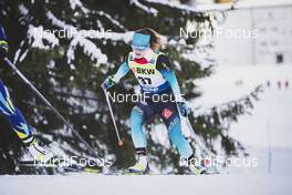 15.12.2019, Davos, Switzerland (SUI): Flora Dolci (FRA) - FIS world cup cross-country, 10km women, Davos (SUI). www.nordicfocus.com. © Modica/NordicFocus. Every downloaded picture is fee-liable.