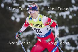 15.12.2019, Davos, Switzerland (SUI): Kari Oeyre Slind (NOR) - FIS world cup cross-country, 10km women, Davos (SUI). www.nordicfocus.com. © Modica/NordicFocus. Every downloaded picture is fee-liable.