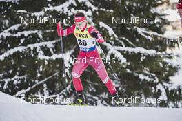 15.12.2019, Davos, Switzerland (SUI): Alisa Zhambalova (RUS) - FIS world cup cross-country, 10km women, Davos (SUI). www.nordicfocus.com. © Modica/NordicFocus. Every downloaded picture is fee-liable.