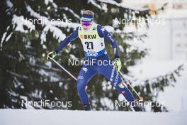 15.12.2019, Davos, Switzerland (SUI): Elisa Brocard (ITA) - FIS world cup cross-country, 10km women, Davos (SUI). www.nordicfocus.com. © Modica/NordicFocus. Every downloaded picture is fee-liable.