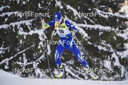 15.12.2019, Davos, Switzerland (SUI): Valeriya Tyuleneva (KAZ) - FIS world cup cross-country, 10km women, Davos (SUI). www.nordicfocus.com. © Modica/NordicFocus. Every downloaded picture is fee-liable.