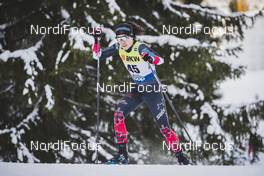 15.12.2019, Davos, Switzerland (SUI): Emily Nishikawa (CAN) - FIS world cup cross-country, 10km women, Davos (SUI). www.nordicfocus.com. © Modica/NordicFocus. Every downloaded picture is fee-liable.