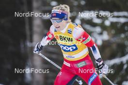 15.12.2019, Davos, Switzerland (SUI): Therese Johaug (NOR) - FIS world cup cross-country, 10km women, Davos (SUI). www.nordicfocus.com. © Modica/NordicFocus. Every downloaded picture is fee-liable.