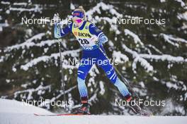 15.12.2019, Davos, Switzerland (SUI): Laura Mononen (FIN) - FIS world cup cross-country, 10km women, Davos (SUI). www.nordicfocus.com. © Modica/NordicFocus. Every downloaded picture is fee-liable.