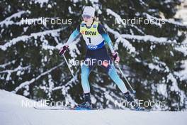 15.12.2019, Davos, Switzerland (SUI): Delphine Claudel (FRA) - FIS world cup cross-country, 10km women, Davos (SUI). www.nordicfocus.com. © Modica/NordicFocus. Every downloaded picture is fee-liable.