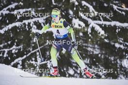 15.12.2019, Davos, Switzerland (SUI): Alenka Cebasek (SLO) - FIS world cup cross-country, 10km women, Davos (SUI). www.nordicfocus.com. © Modica/NordicFocus. Every downloaded picture is fee-liable.