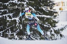 15.12.2019, Davos, Switzerland (SUI): Laura Chamiot Maitral (FRA) - FIS world cup cross-country, 10km women, Davos (SUI). www.nordicfocus.com. © Modica/NordicFocus. Every downloaded picture is fee-liable.