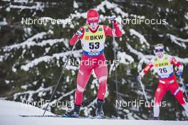 15.12.2019, Davos, Switzerland (SUI): Nina Dubotolkina (RUS) - FIS world cup cross-country, 10km women, Davos (SUI). www.nordicfocus.com. © Modica/NordicFocus. Every downloaded picture is fee-liable.