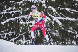 15.12.2019, Davos, Switzerland (SUI): Kari Oeyre Slind (NOR) - FIS world cup cross-country, 10km women, Davos (SUI). www.nordicfocus.com. © Modica/NordicFocus. Every downloaded picture is fee-liable.