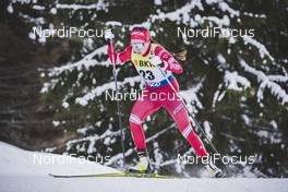15.12.2019, Davos, Switzerland (SUI): Ekaterina Smirnova (RUS) - FIS world cup cross-country, 10km women, Davos (SUI). www.nordicfocus.com. © Modica/NordicFocus. Every downloaded picture is fee-liable.