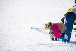 15.12.2019, Davos, Switzerland (SUI): Sadie Maubet Bjornsen (USA) - FIS world cup cross-country, 10km women, Davos (SUI). www.nordicfocus.com. © Modica/NordicFocus. Every downloaded picture is fee-liable.