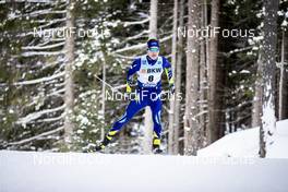 15.12.2019, Davos, Switzerland (SUI): Olzhas Klimin (KAZ) - FIS world cup cross-country, 15km men, Davos (SUI). www.nordicfocus.com. © Modica/NordicFocus. Every downloaded picture is fee-liable.