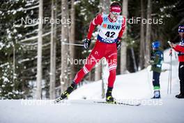 15.12.2019, Davos, Switzerland (SUI): Sergey Ustiugov (RUS) - FIS world cup cross-country, 15km men, Davos (SUI). www.nordicfocus.com. © Modica/NordicFocus. Every downloaded picture is fee-liable.