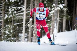 15.12.2019, Davos, Switzerland (SUI): Ilia Poroshkin (RUS) - FIS world cup cross-country, 15km men, Davos (SUI). www.nordicfocus.com. © Modica/NordicFocus. Every downloaded picture is fee-liable.