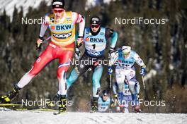 14.12.2019, Davos, Switzerland (SUI): Lucas Chanavat (FRA) - FIS world cup cross-country, individual sprint, Davos (SUI). www.nordicfocus.com. © Modica/NordicFocus. Every downloaded picture is fee-liable.