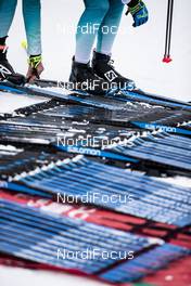 14.12.2019, Davos, Switzerland (SUI): French Technicians with Salomon   - FIS world cup cross-country, individual sprint, Davos (SUI). www.nordicfocus.com. © Modica/NordicFocus. Every downloaded picture is fee-liable.