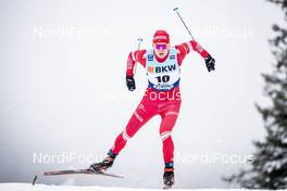 14.12.2019, Davos, Switzerland (SUI): Alexander Bolshunov (RUS) - FIS world cup cross-country, individual sprint, Davos (SUI). www.nordicfocus.com. © Modica/NordicFocus. Every downloaded picture is fee-liable.