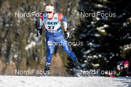 14.12.2019, Davos, Switzerland (SUI): James Clugnet (GBR) - FIS world cup cross-country, individual sprint, Davos (SUI). www.nordicfocus.com. © Modica/NordicFocus. Every downloaded picture is fee-liable.